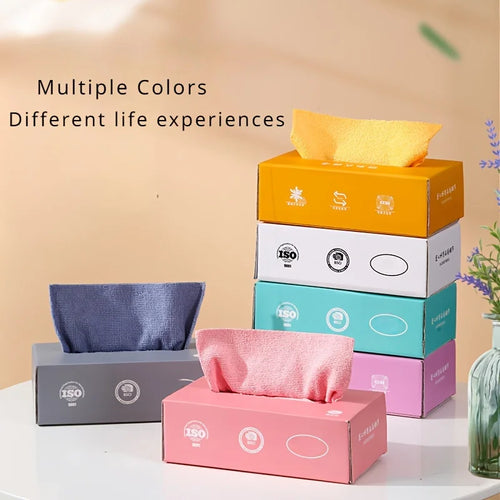 1 Box of SoftTouch Space Microfiber Dishwashing Towels - Super Soft, Lint-Free, Easy to Use, and Gentle on Surfaces for Cleaning